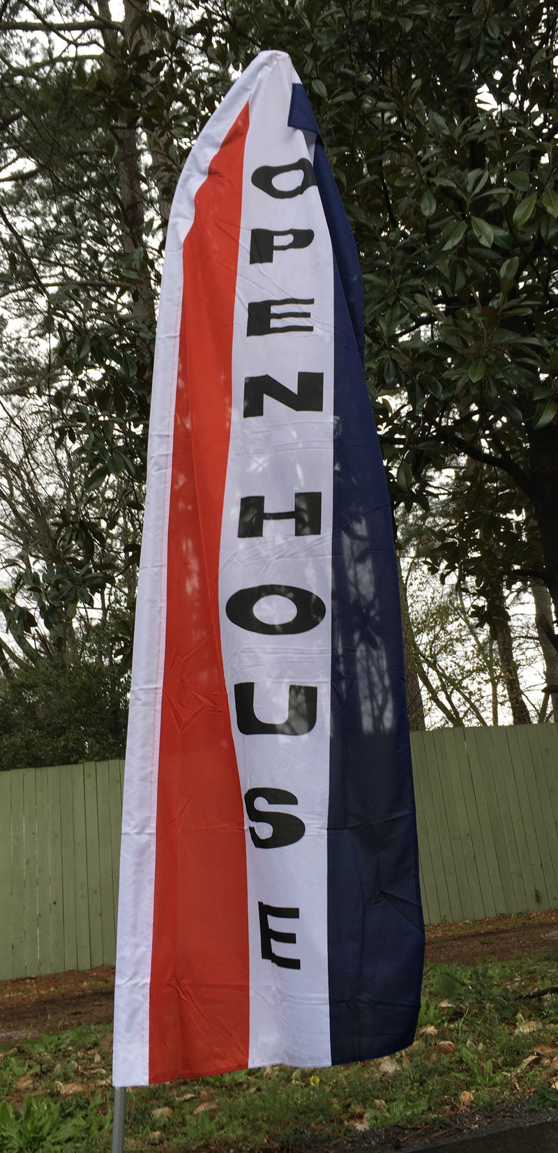 USA Open House Swooper Flag