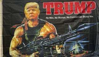 Trump Bazooka 3'X5' Flag ROUGH TEX® 68D Nylon