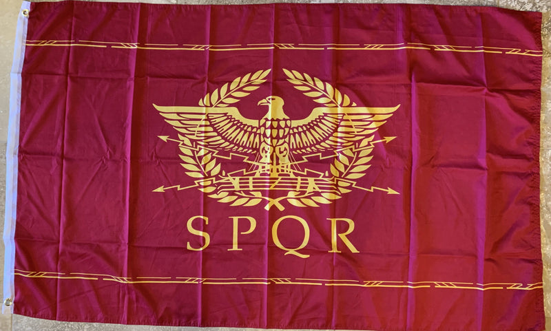 Ancient Rome SPQR 3'x5' 100D Flag Rough Tex ®