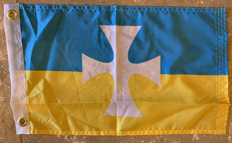 Sigma Chi Official Flag - 12"X18" Rough Tex® 100D Ukraine Christian Church
