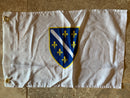 Flag Of The Republic Of Bosnia and Herzegovina with Grommets 12'X18' Rough Tex® 100D