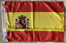 Spain - 12''X18'' Flag Rough Tex® 68D With Grommets