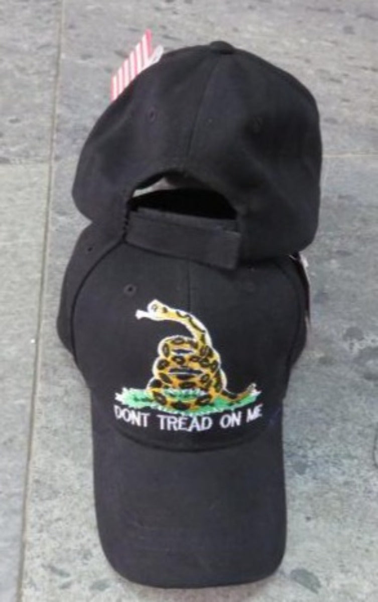 GADSDEN BLACK CAP / HAT