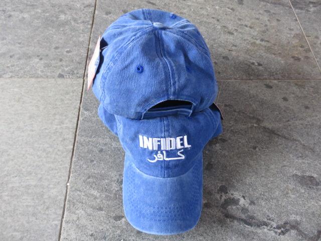INFIDEL BLUE WASHED CAP / HAT