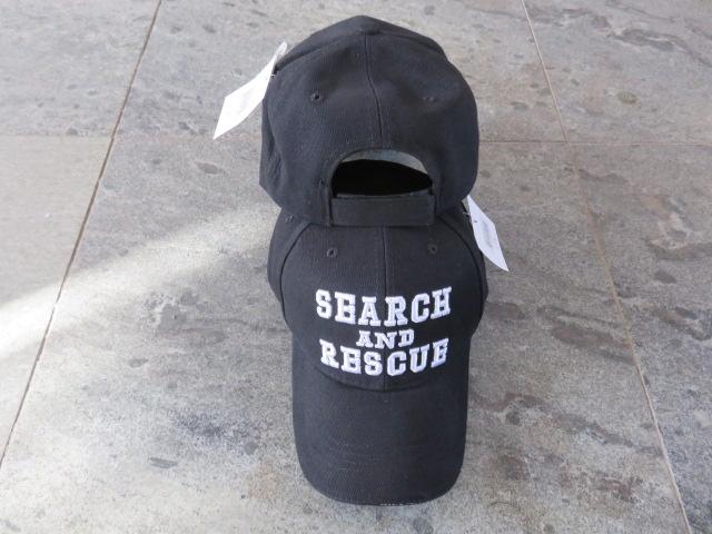 Que Rescue Hat SEARCH AND RESCUE BLACK CAP / HAT