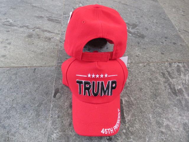 TRUMP 45TH PRESIDENT RED CAP