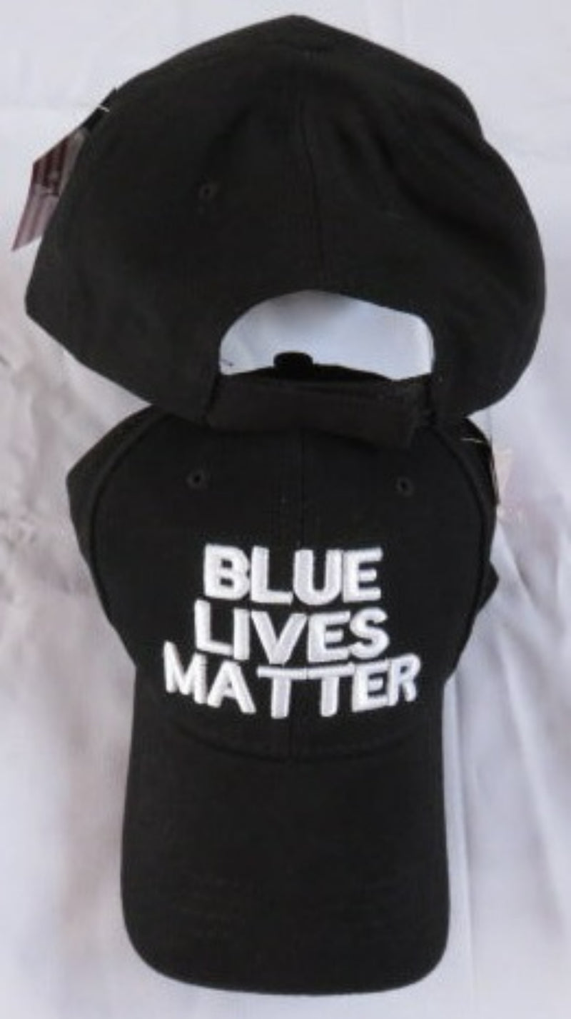 Blue Lives Matter - Cap Police Black Out