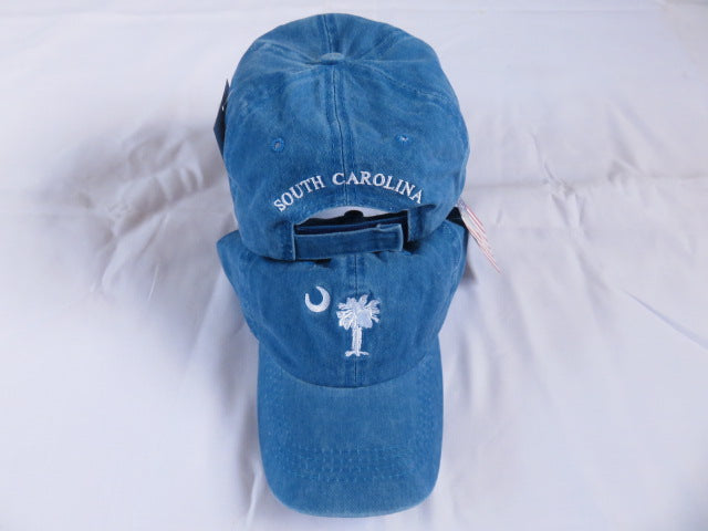 South Carolina Blue Washed Cap