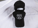 Route U.S. 66 Cotton Black  - Cap Rt 66 Centennial Blackout Caps