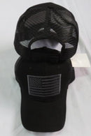 Operator Blackout USA Professional Police Style Trucker Cap Embroidered Hat