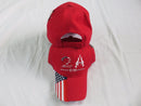 2A 2nd Amendment USA American Flags USA Cap Embroidered Hat Red 1791