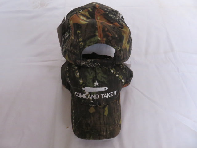 Come & Take It Texas Camo Gonzales Flag Cap Embroidered Hat Cap