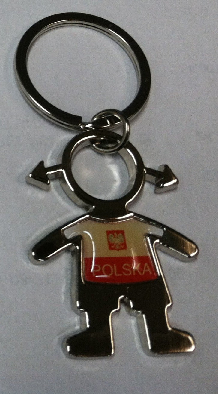 Polska Boy Keyring/Keychain