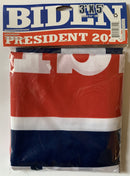 Biden President 2020 Democratic Presidential Blue And Red Single Sided Flag 3'X5' Rough Tex® 100D