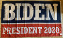 Biden President 2020 Democratic Presidential Blue And Red Single Sided Flag 3'X5' Rough Tex® 100D