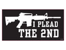 I Plead The 2nd - Bumper Sticker