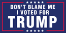 I Voted For Trump - Bumper Sticker