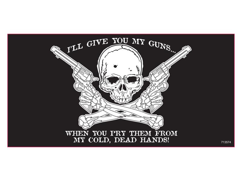I'll Give You My Guns... - Bumper Sticker