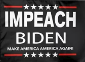 Impeach Biden 5'x8' Flag ROUGH TEX® 100D