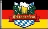 Oktoberfest Germany 3'X5' Flag Rough Tex® 68D Nylon