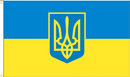 3’X5’ 68D Nylon Ukraine Government Heritage Trident Flag