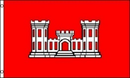 3’X5’ 68D ARMY CORPS OF ENGINEERS FLAG
