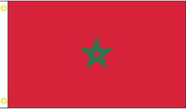 3’X5’ 68D NYLON MOROCCO FLAG