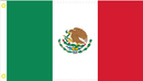 Mexico 4'x6’ Feet Flags Nylon 68D