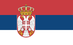 3’X5’ 68D NYLON SERBIA 2010 FLAG