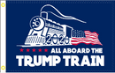 3’X5’ 68D TRUMP TRAIN 2020 BLUE FLAG
