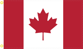 3’X5’ Canadian 68D Nylon Canada