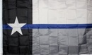 Texas Police Memorial 3'X5' Flag Rough Tex® 68D Nylon
