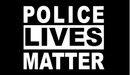 3’X5’68D POLICE LIVES MATTER BLACK FLAG