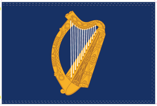 Ireland President 2'x3' Flag ROUGH TEX® 100D