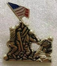 Battle of Iwo Jima 1945 Lapel Pin