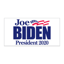 Joe Biden Official Democratic Party Presidential Banner White 3'X5' Single Sided Flag Rough Tex® 100D