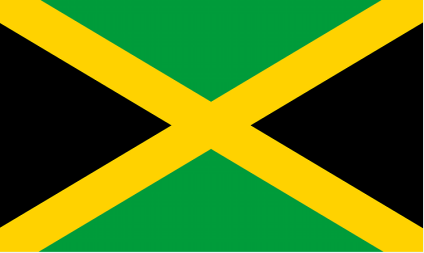 Jamaica 3'X5' Flag Rough Tex® 100D