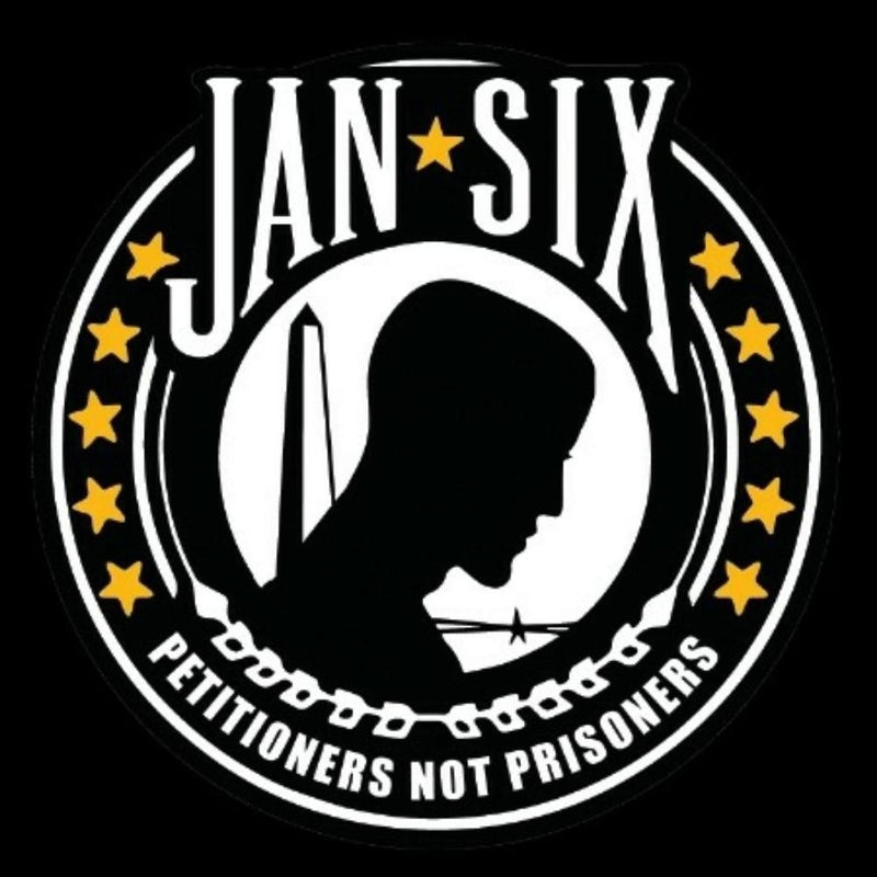 Jan Six Petitioners Not Prisoners Bumper Sticker January 6 J6