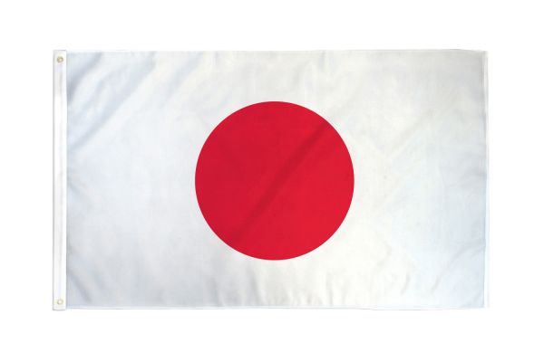 Japan 3'X5' Country Flag ROUGH TEX® 68D Nylon