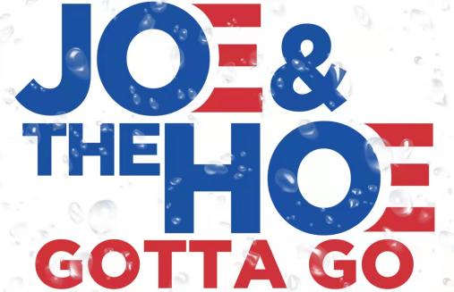 Joe and the Hoe Gotta Go White 2'x3' Flag ROUGH TEX® 100D