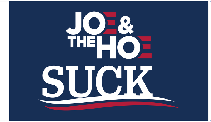 Joe and The Hoe Suck 2'x3' Flag ROUGH TEX® 100D