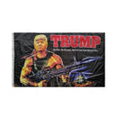 TRUMP BAZOOKA FLAG- ROUGH TEX® 2’X3’ 68D NYLON