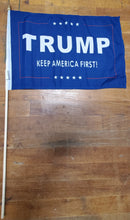Assorted Trump Design 12''X18'' Stick Flags Starter Pack
