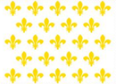 Kingdom Of France Fleur De Lis 12''X18'' Flag With Grommets Rough Tex® 100D