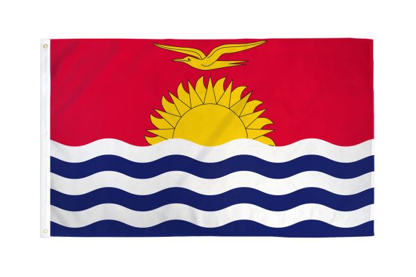 Kiribati 3'X5' Country Flag ROUGH TEX® 68D Nylon