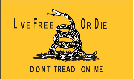 Live Free or Die Don't Tread On Me 3'X5' Flag Rough Tex® 100D