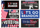 Let's Go Brandon Trump Freedom Magnet Collection 6 Pack (4"x6") Dozen Car Magnets