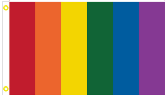 LGBTQ Spectrum 3'X5' Flag ROUGH TEX® 100D