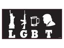 LGBT - Bumper Sticker