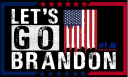 Let's Go Brandon USA Melting 3'X5' Flag ROUGH TEX® 100D